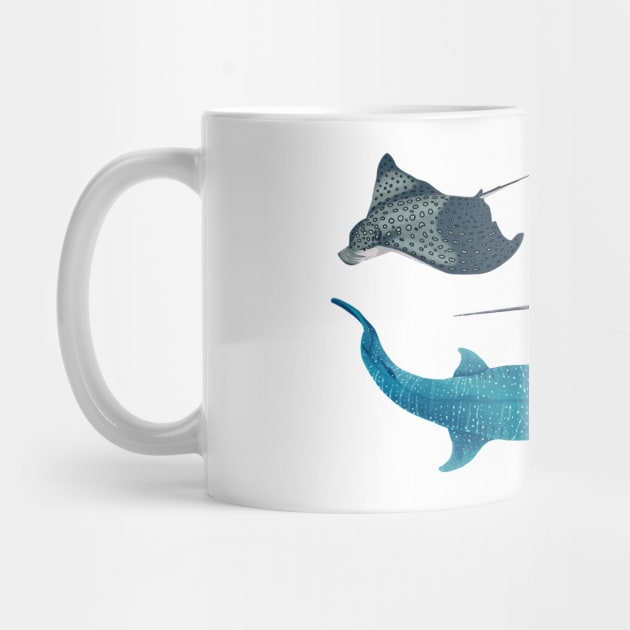 Marine animals by Tiny Bird Studio